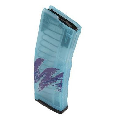 Amend2 AR-15 Mod C Teal Printed Jazz Rifle Magazine 5.56mm/.223 Rem 30/rd - 556MODCJAZZ30