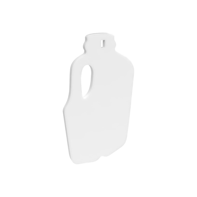 Birchwood Casey AR500 3/8" Silhouette Plate Target 1-Hole Milk Jug - BC-47712