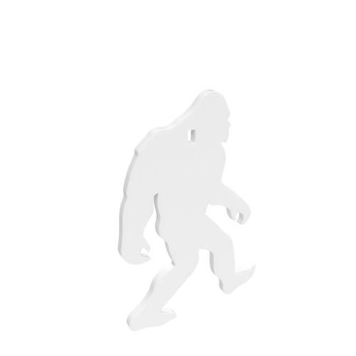 Birchwood Casey AR500 3/8" Steel 1 Hole Animal Silhouette Target - Yeti 1/ct - BC-47713