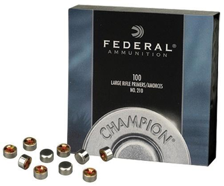 Federal Premium Champion Centerfire Primers Large Rifle - 210