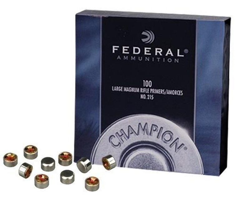 Federal Premium Champion Centerfire Primers Mag Large Rifle - 215