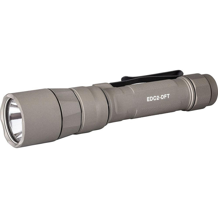 Surefire EDC 2 Turbo Series Flashlight 700 Lumens Tan - EDC2-DFT-TN