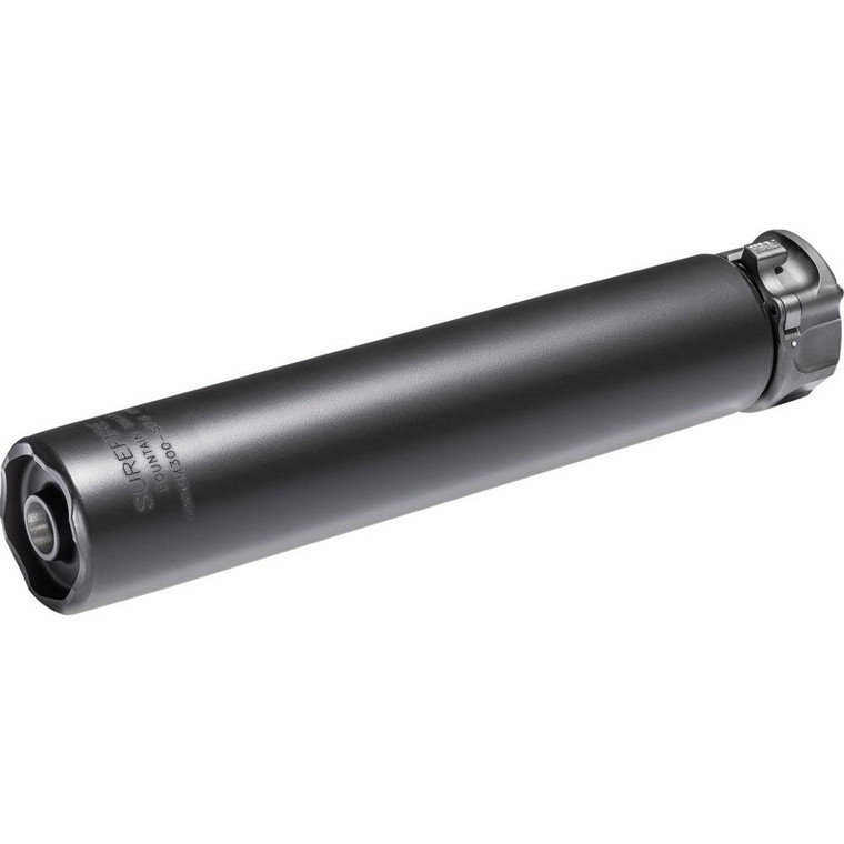 Surefire 2nd Gen Fast Attach SOCOM300-SPS Suppressor 5.56 - 300 WM - Stainless Steel Black - SOCOM300-SPS-BK