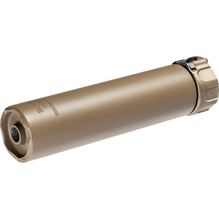 Surefire 2nd Gen Fast Attach SOCOM556-SB2 Suppressor 5.56mm Stainless Steel FDE - SOCOM556-SB2-DE