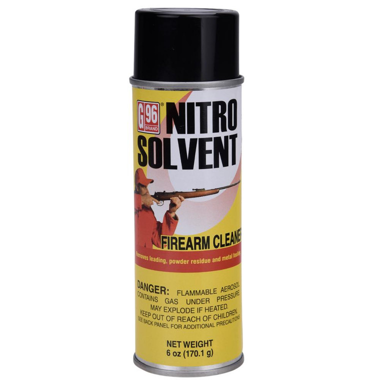 G96 Nitro Solvent Firearm Cleaning 6 oz. Aerosol - 1105