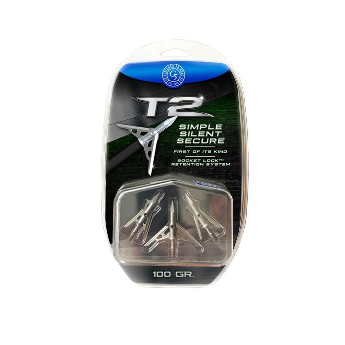 G5 Outdoors T2: Practice Head 100gr BMP 3/pk - 743