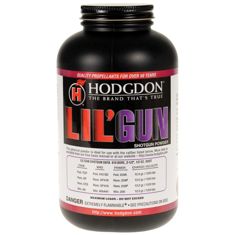 Hodgdon LIL'GUN Shotshell & Handgun Powder 1 lbs - LIL1