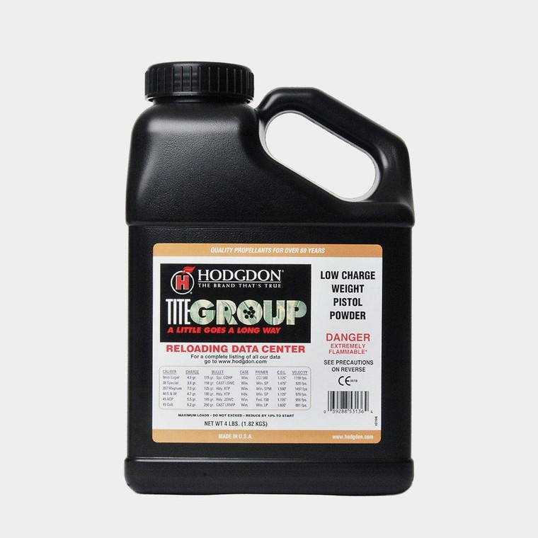 Hodgdon TITEGROUP Spherical Shotshell & Handgun Powder 4 lbs - TG4