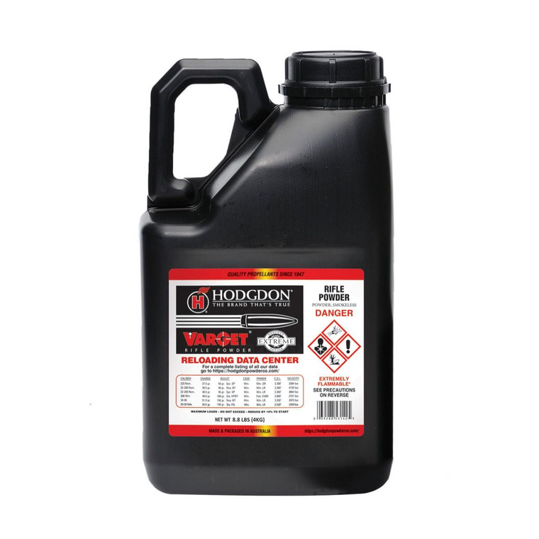 Hodgdon Varget Smokeless Powder 8.8LB (4KG) Keg - VAR88