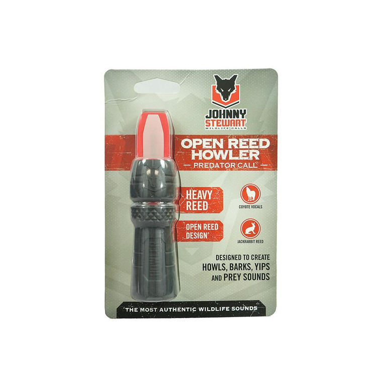 Johnny Stewart Open Reed Howler Predator Mouth Call - HS-JS-ORHOWL