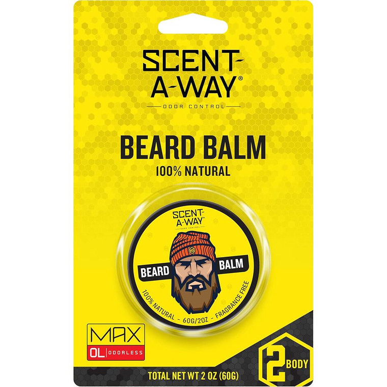 Scent-A-Way Beard Balm 2 oz - HS-SAW-BB