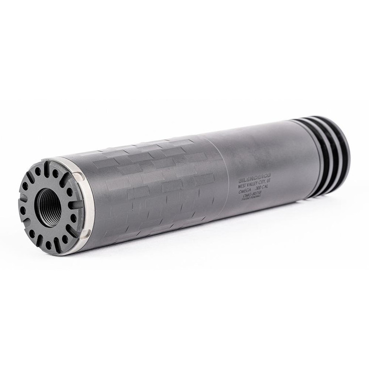 SilencerCo OMEGA 300 DTM .30 Cal Centerfire Suppressor -  .223 Rem - 7.62 Nato Direct Thread Black - SU5400