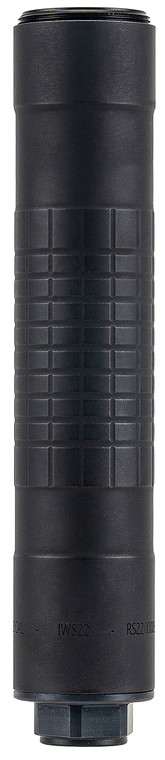 IWI IWS7 Direct Thread Suppressor 7.62mm Nickel Alloy/Stainless Steel 5/8"-24 Black w/HUB-T Mount - IWS762