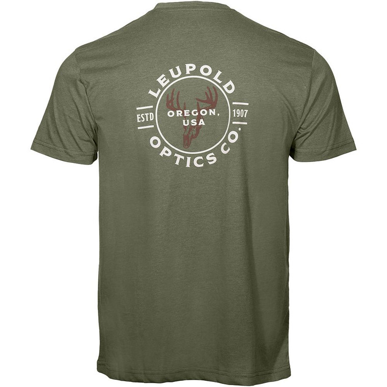 Leupold Buck Country Short Sleeve Shirt Light Olive M - 185932