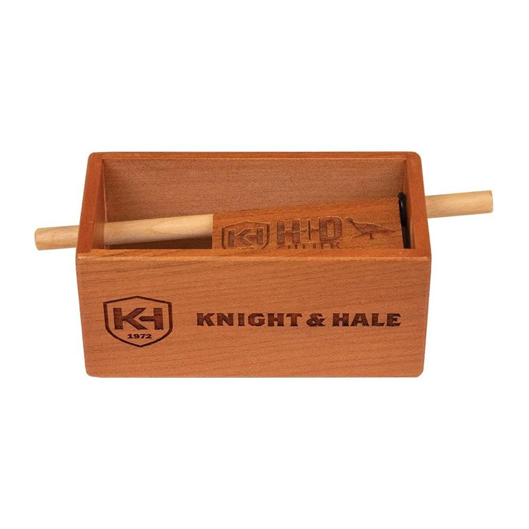 Knight & Hale HD Cutter Push/Pull Call Turkey Box Call - KHT0208
