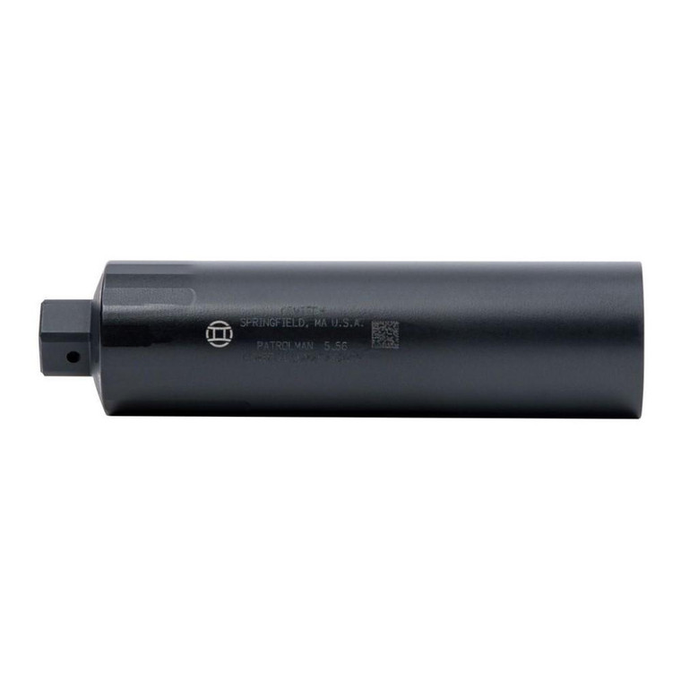 Gemtech Patrolman Suppressor 5.56 Titanium Thread Mount 1/2-28 Black USED - 12109U