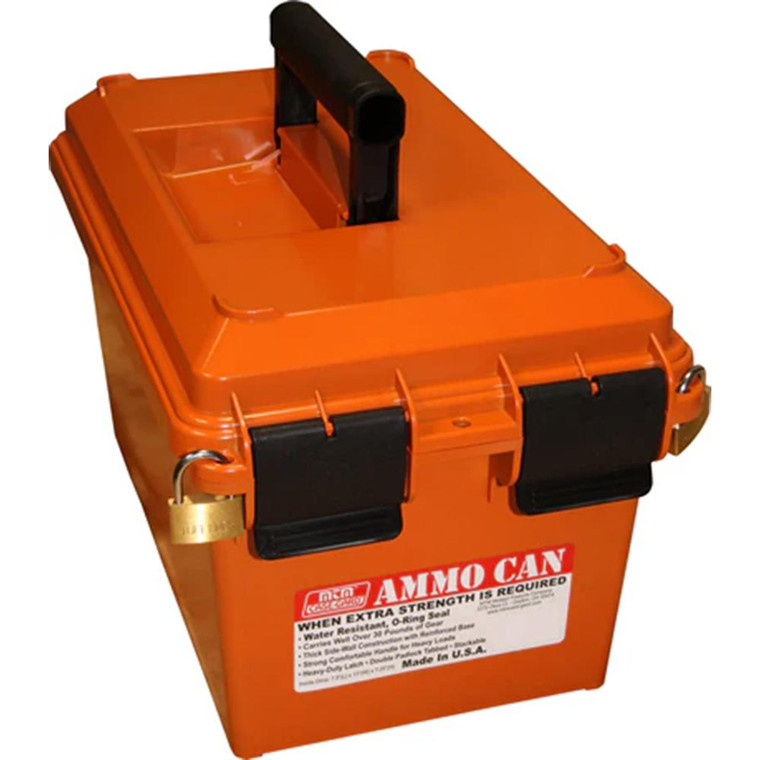 MTM Ammo Can for Bulk Ammo Orange - AC35