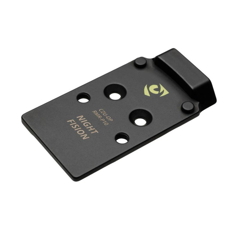 Night Fision Precision Optic Mounting Plate: RMR/507c to CZ-P10 - CZU-OP-RMR-P10