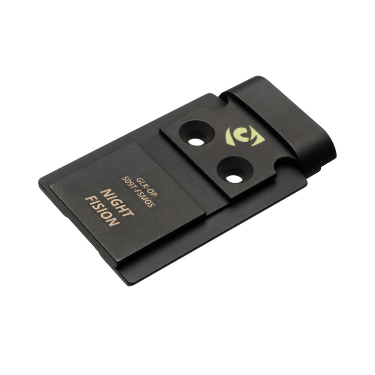 Night Fision Precision Optic Mounting Plate: ACRO to Glock Full Size MOS - GLK-OP-ACRO-FSMOS