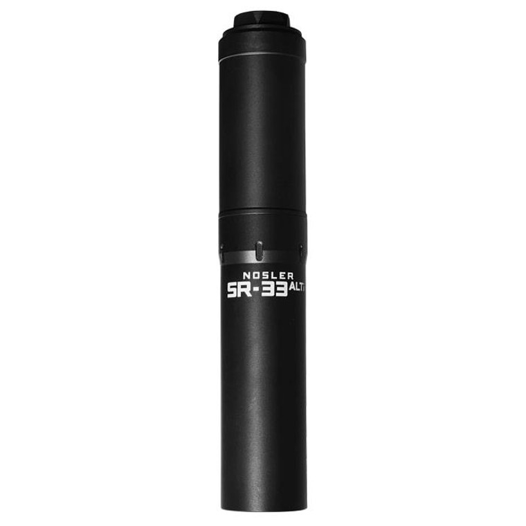 Nosler SR-33 ALTi Direct Thread Suppressor .338 Magnum - Black w/HUB Adapter - 90665
