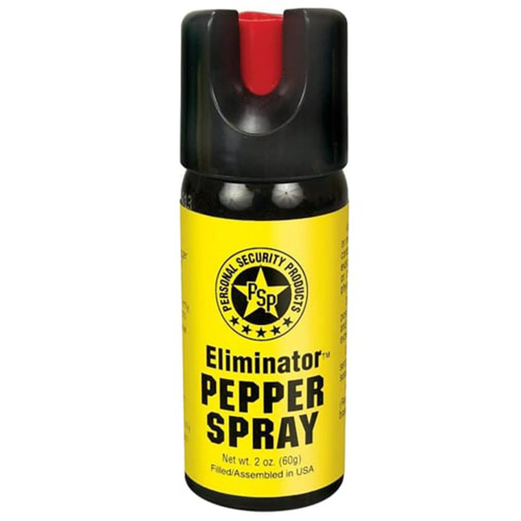 Personal Security Products Pepper Spray Gel with Flip Top and Belt Clip 2 oz - EGL60FT-C