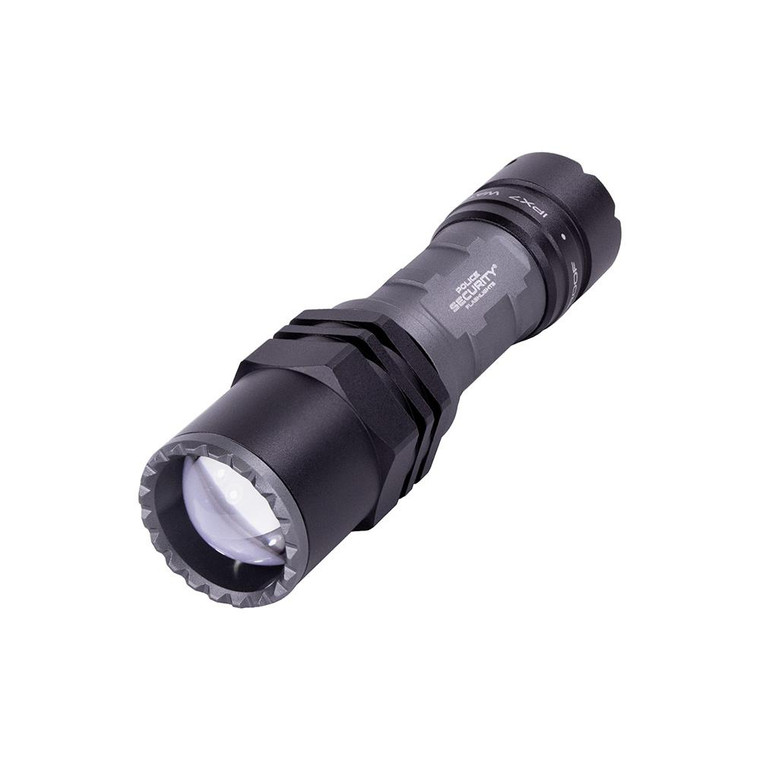 Police Security Flashlights Long Throw 400 Lumens Black - 97818