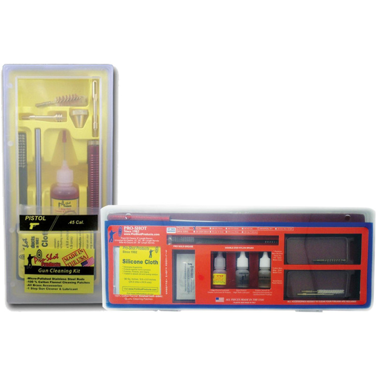 Pro-Shot Handgun Classic Box Cleaning Kit .45 Cal - P45KIT