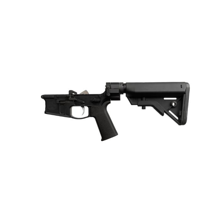 Shield Arms SA-15 Complete Folding Lower Receiver w/Rifle Stock - Black - SA-SA15FB