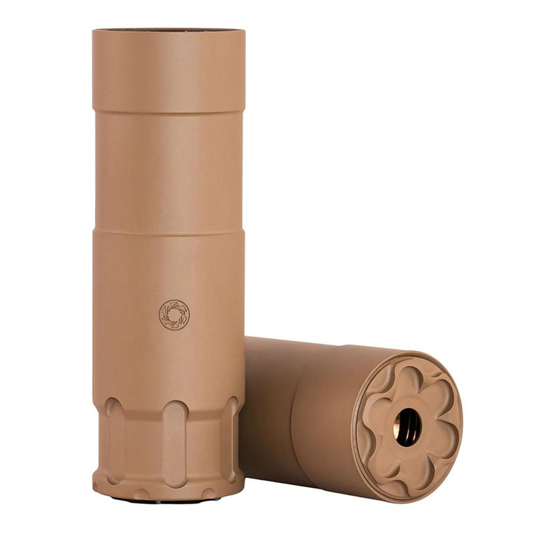 Rugged Oculus22 ADAPT Modular Direct Thread Suppressor .22LR  FDE - OCUFDE22