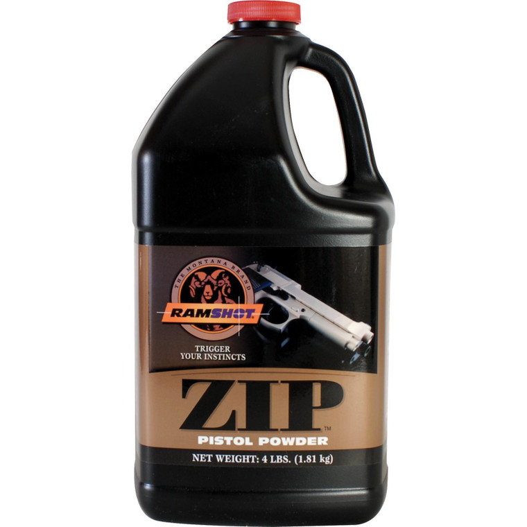 Ramshot ZIP Handgun Powder - 4 lbs - ZIP4