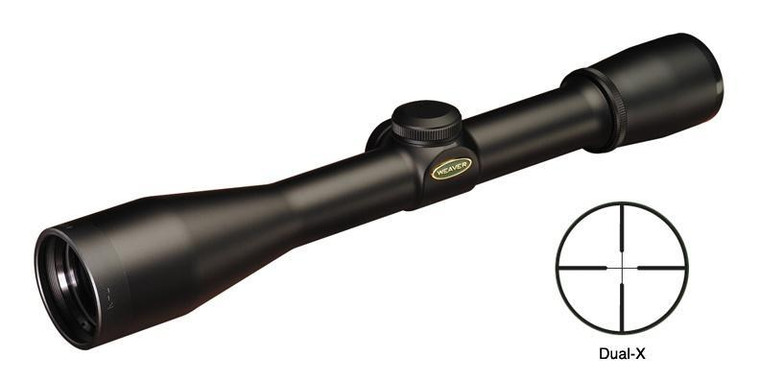 Weaver Classic K-4 Rifle Scope - 4x38mm  23.1' 3.25" Matte - 849415