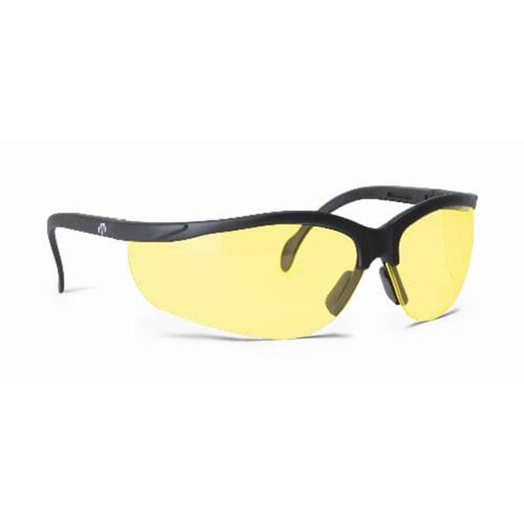 Walker's Sport Shooting Glasses Black with Yellow Lens - GWP-YLSG
