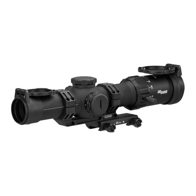 Sig Sauer TANGO-MSR LPVO Tactical Rifle Scope COMPACT 1-10X24 30mm SFP Illum BDC 10 W/ Mount - SOTMC11000