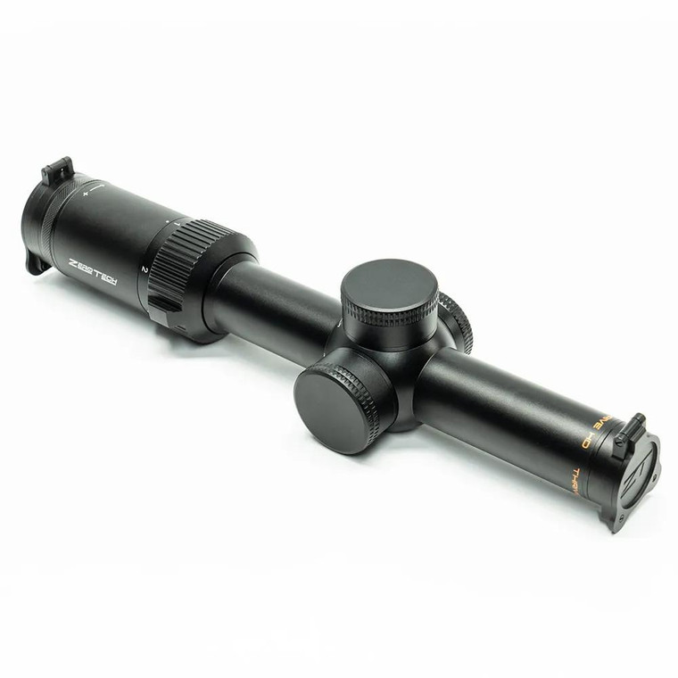 ZeroTech Thrive HD Rifle Scope 1-8x24 30mm SFP G4 MOA Illum Black - TH1824G-IR