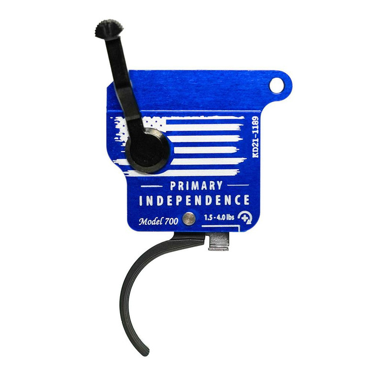 TriggerTech Special Edition Independence Day Rifle Trigger for Remington 700 1.5-4lbs Curved Black - X51-SAB-14-TBC