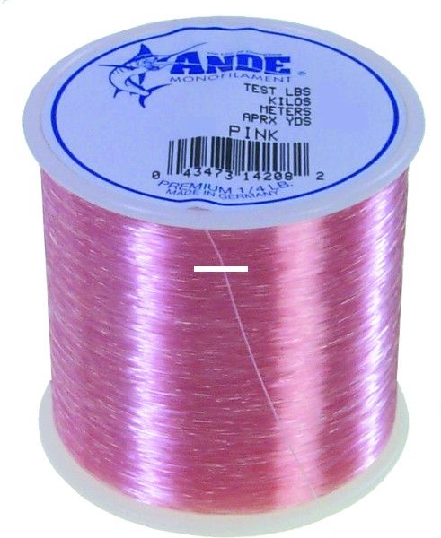 Ande Premium, 1/4lb Spool Pink 100lb