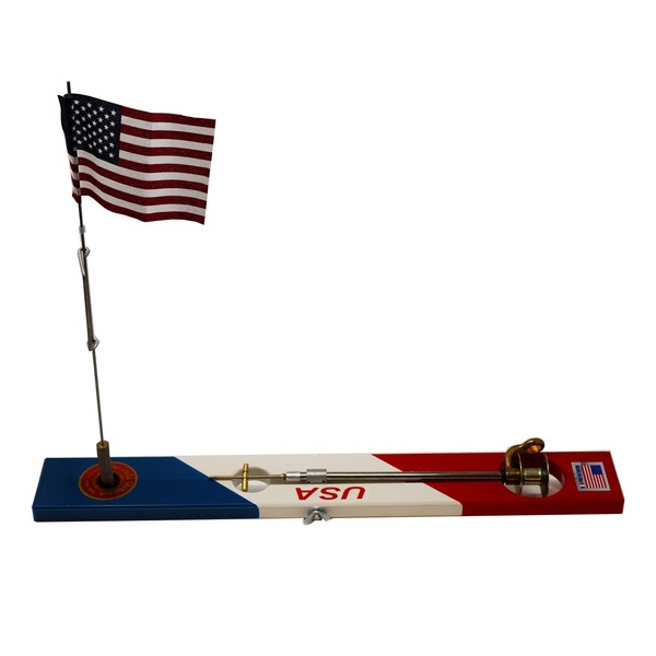BeaverDam Rail Tip-Ups, American Flag