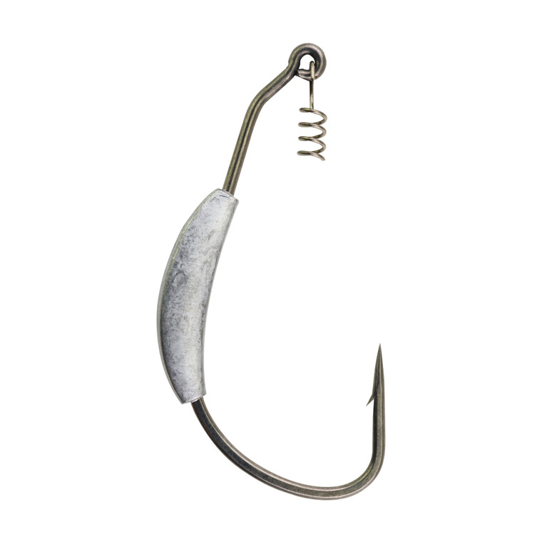 Berkley Fusion19 WgtSwimbait, 3/8oz 7/0 Smoke Satin 4pk