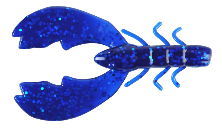 Berkley PB Chigger Craw, 4'' Sapphire Blue 9pk