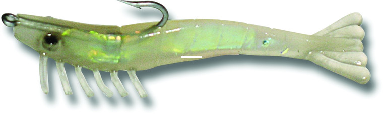 Betts Grass Halo Shrimp, 1/4oz Glow 3pk