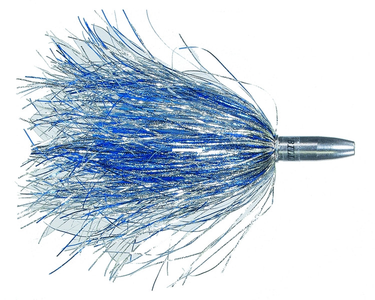 Billy Baits Mini Turbo Slamr, 5.5'' Blu Silver/Blu Firetip