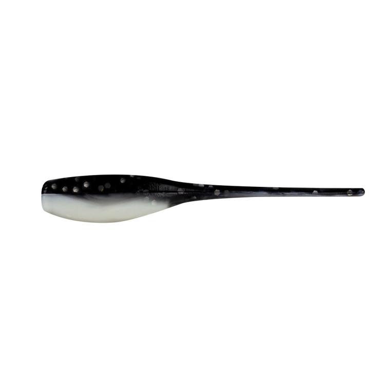 Bobby Garland Baby Shad, 2'' Tuxedo Shimmer 18pk