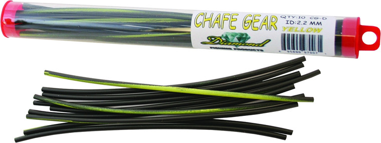 Diamond Chafe Gear, Pre Cut 2.2 Yellow 10pk
