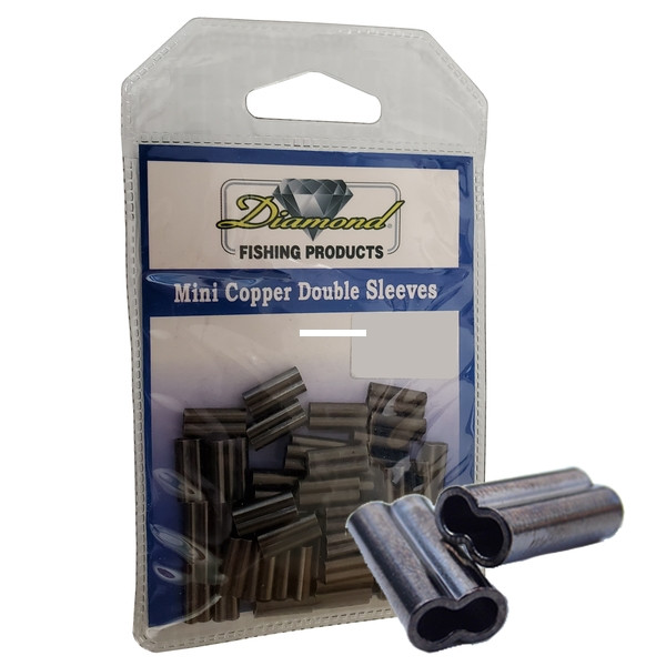 Diamond Mini Cppr Dbbl Sleev, 1.3mm Black Nickel