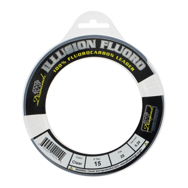Diamond Presentation Gen II, 15lb 25 Yard Spool Clear