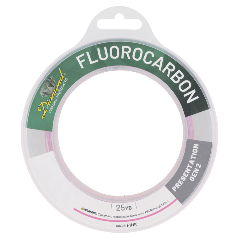 Diamond Presentation Gen II, 80lb 25 Yard Spool Pink