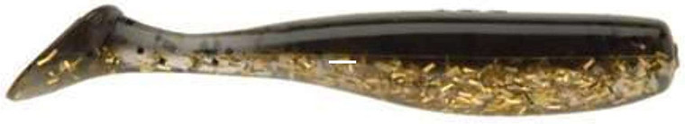 DOA CAL Series Shad Tail, 4'' Gold Rush 12pk