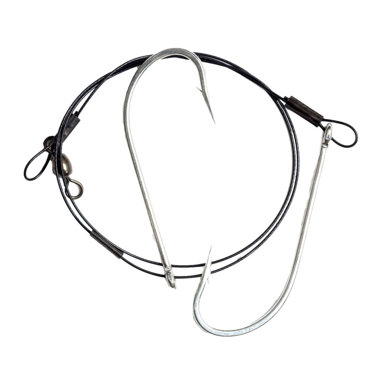 EA Lazer Bunker Black Leader, 6/0 Seaguard