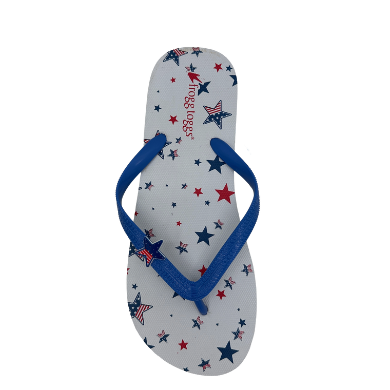 Frogg Togg Zandals FlipFlops, Women's Size 8 Starlights