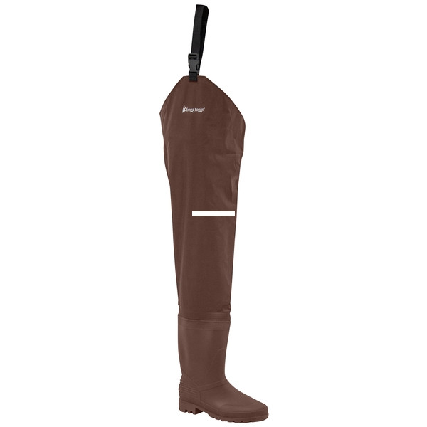 Frogg Toggs Rana Hip Wader, Size 8 Brown